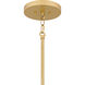 Sweeney 6 Light 30 inch Soft Gold Pendant Ceiling Light