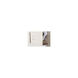 Adorne Gloss White Wall Plate, 1-Gang 