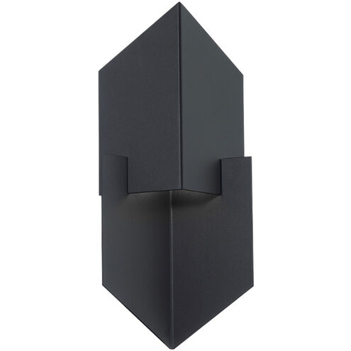 Cupid 1 Light 13.88 inch Black Outdoor Wall Light