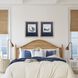 Waterside Collection Blue Framed Art