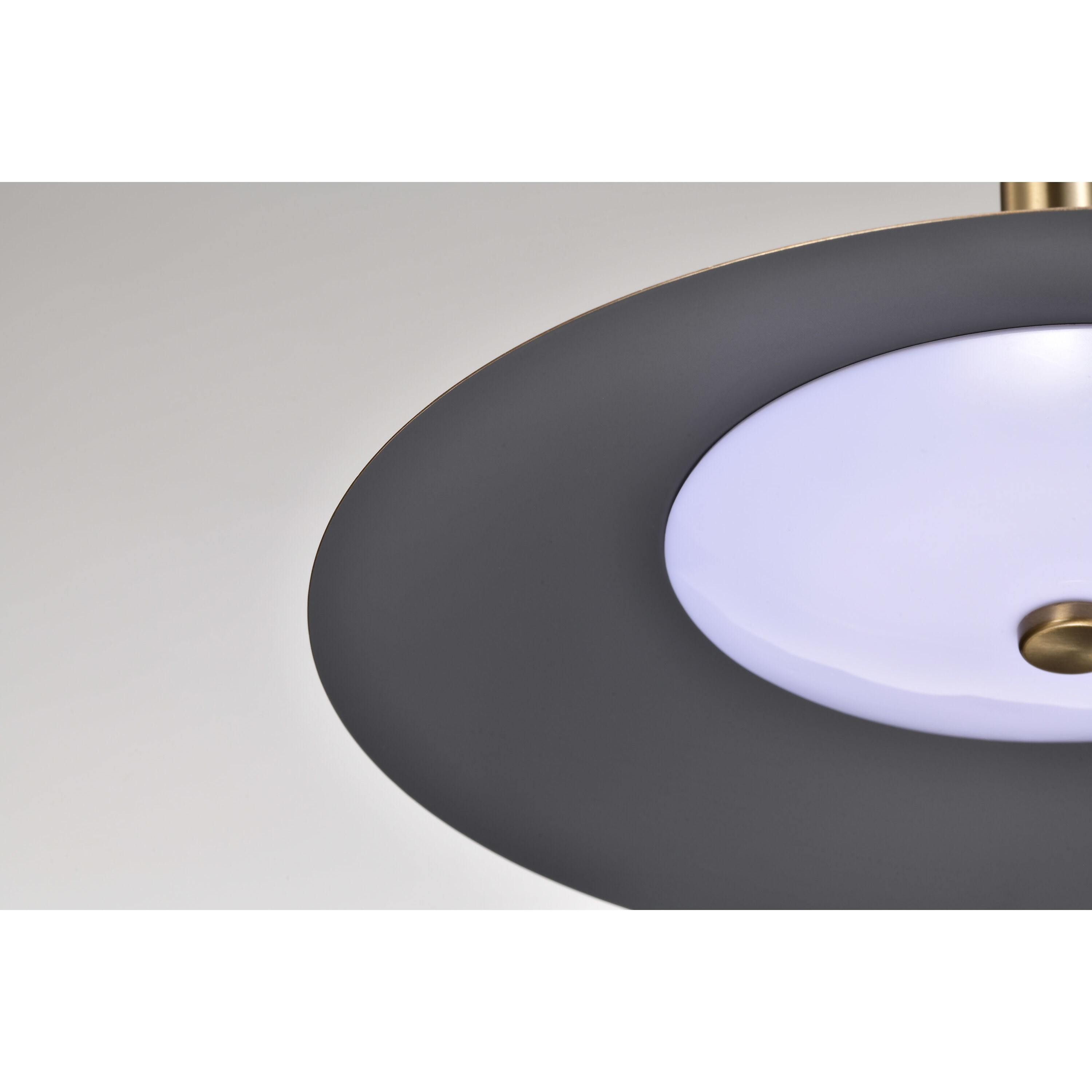 Corrine LED 14 inch Burnished Brass Pendant Ceiling Light