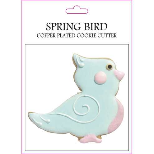 Spring Bird Copper Cookie Cutters