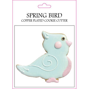 Spring Bird Copper Cookie Cutters