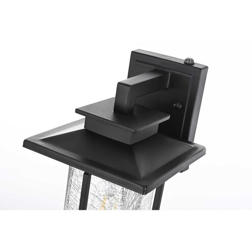 Salem 1 Light 12 inch Black Outdoor Wall Sconce