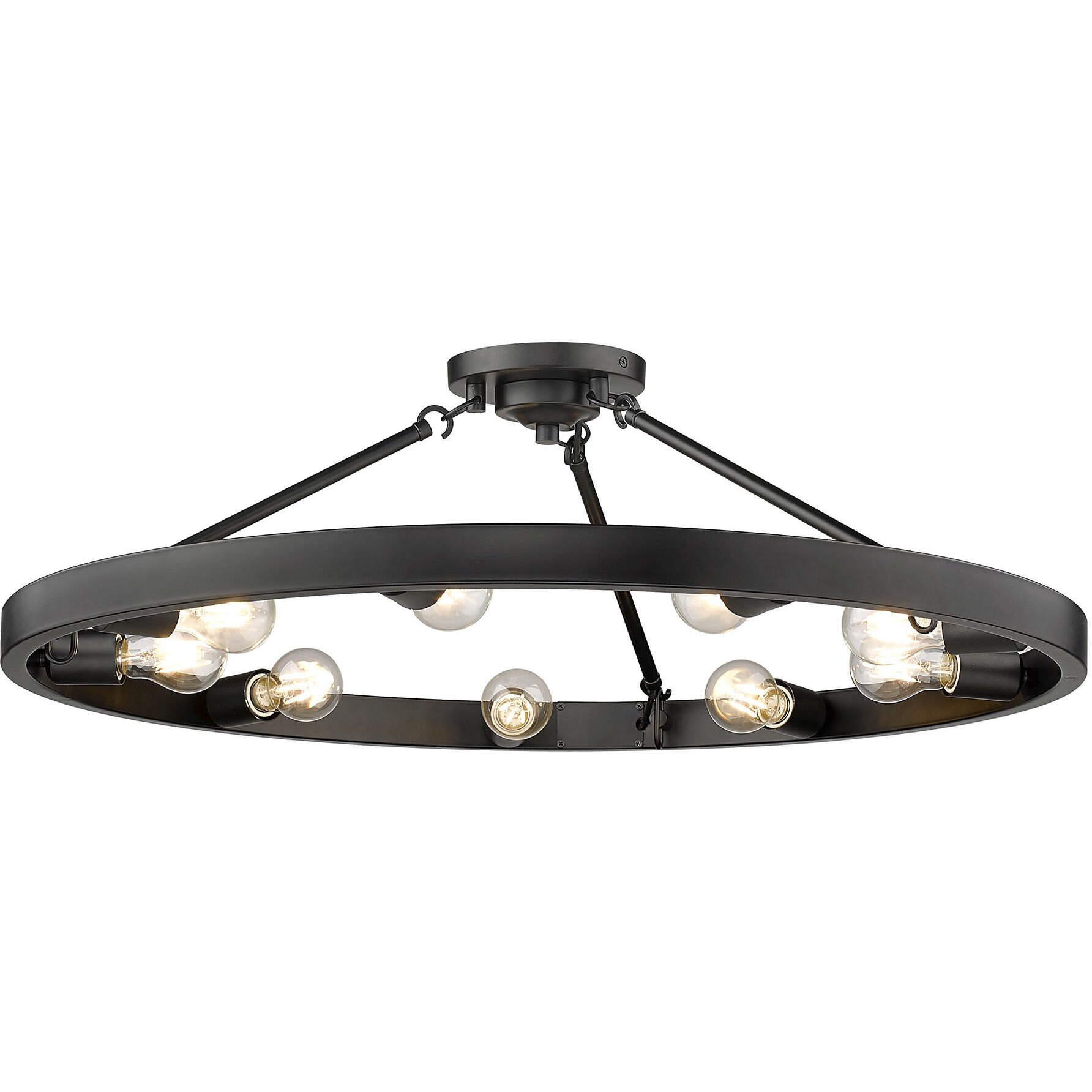 Castile 9 Light 32.00 inch Semi-Flush Mount