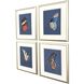 Propac Blue and Green and Multi and Orange Framed Art, Propac