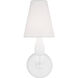 TOB by Thomas O'Brien Ziba 1 Light 5.5 inch Matte White Bath Vanity Wall Sconce Wall Light