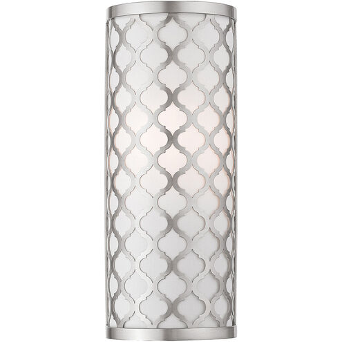 Arabesque 1 Light 5 inch Brushed Nickel ADA ADA Wall Sconce Wall Light