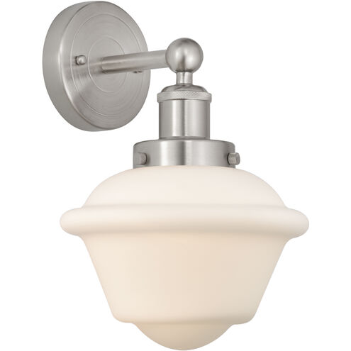 Oxford 1 Light 6.5 inch Brushed Satin Nickel Sconce Wall Light