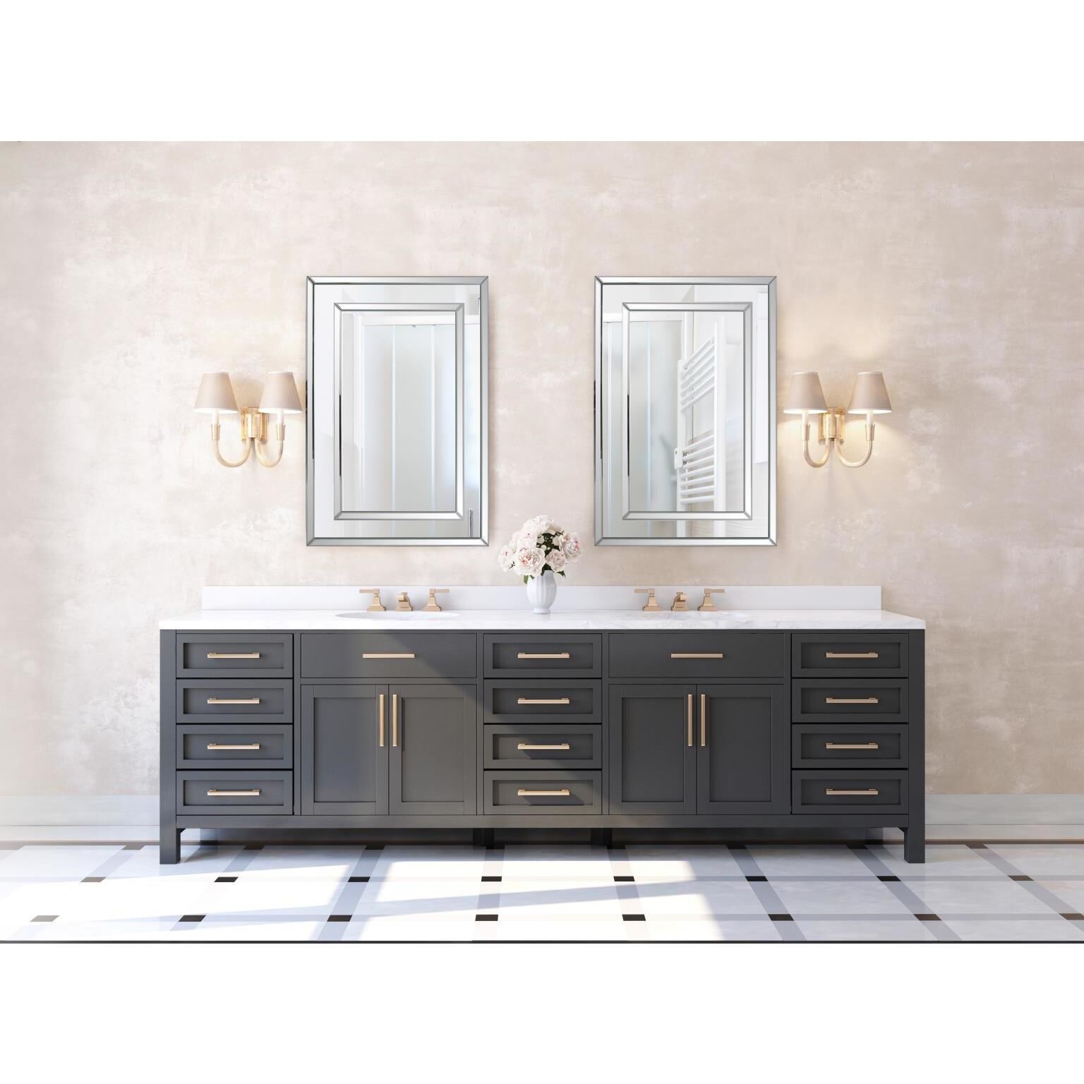 Del Noble 40 X 28 inch Clear Mirror