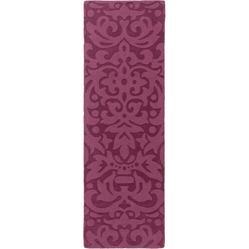 Mystique 96 X 30 inch Dark Purple Rug