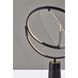 Orsa 25 inch 20.00 watt Black Table Lamp Portable Light, ADS360