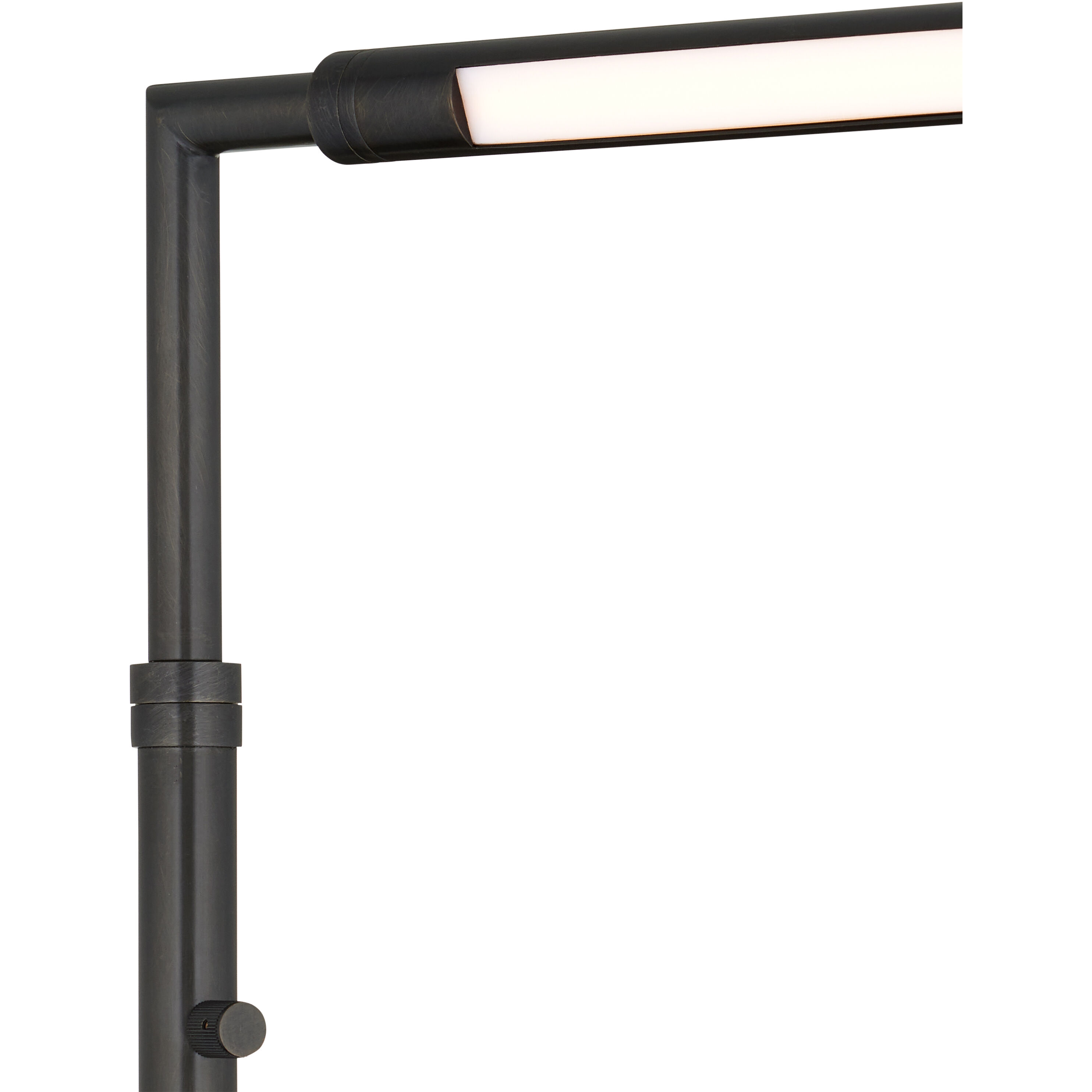 Autrand 46.75 inch 12 watt Oil Rubbed Bronze Floor Lamp Portable Light