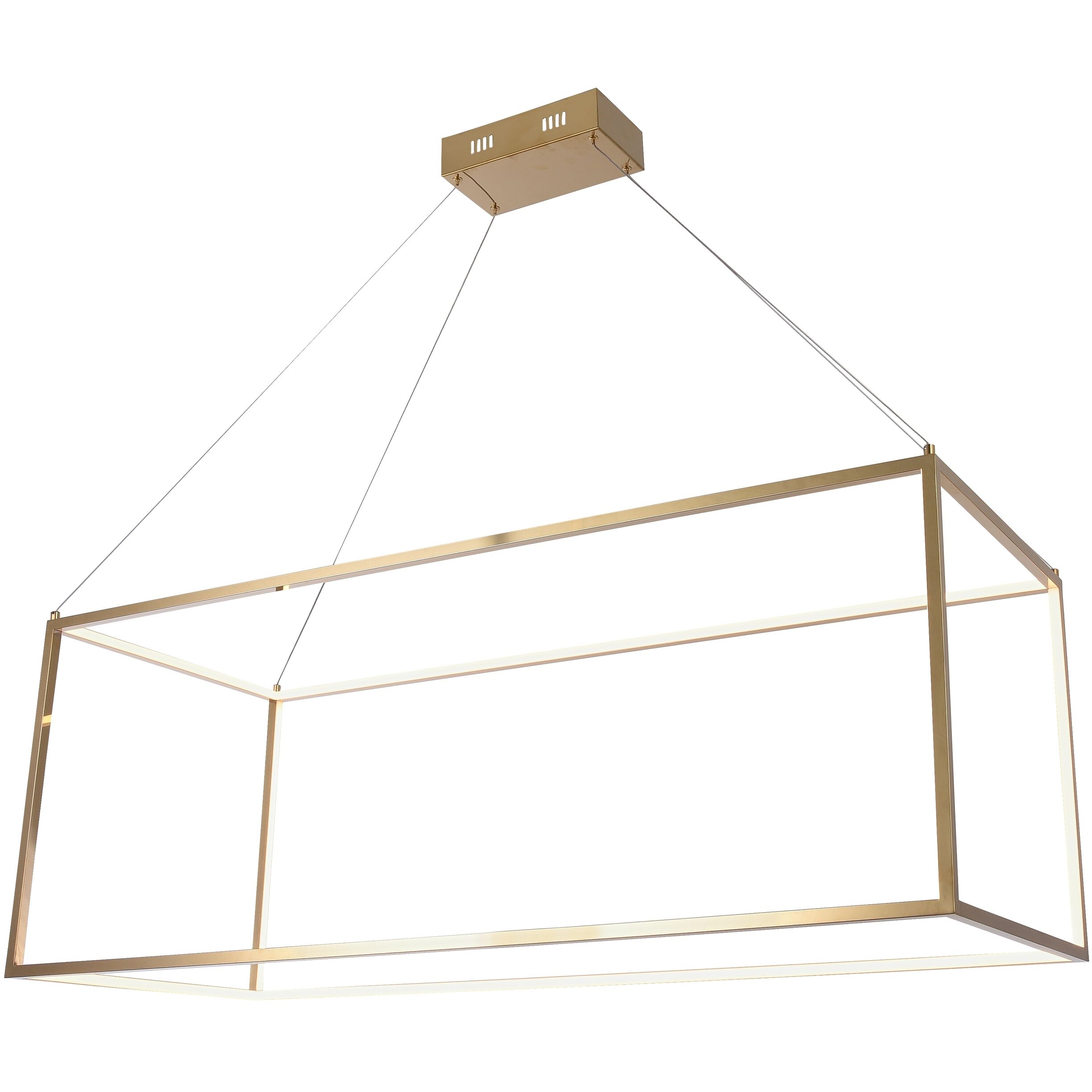 Canada LED 18 inch Gold Chandelier Ceiling Light