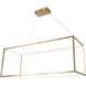 Canada LED 18 inch Gold Chandelier Ceiling Light