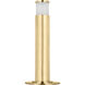 Kelly by Kelly Wearstler Miguel 10 inch 2.20 watt Hand Rubbed Antique Brass Rechargeable Table Lamp Portable Light