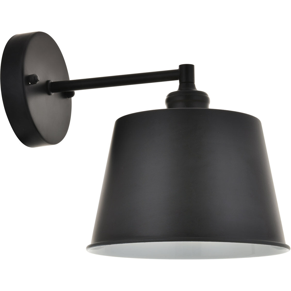 Nota 1 Light 8 inch Black Wall Sconce Wall Light