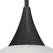 Brella 1 Light Black Cord Pendant Ceiling Light