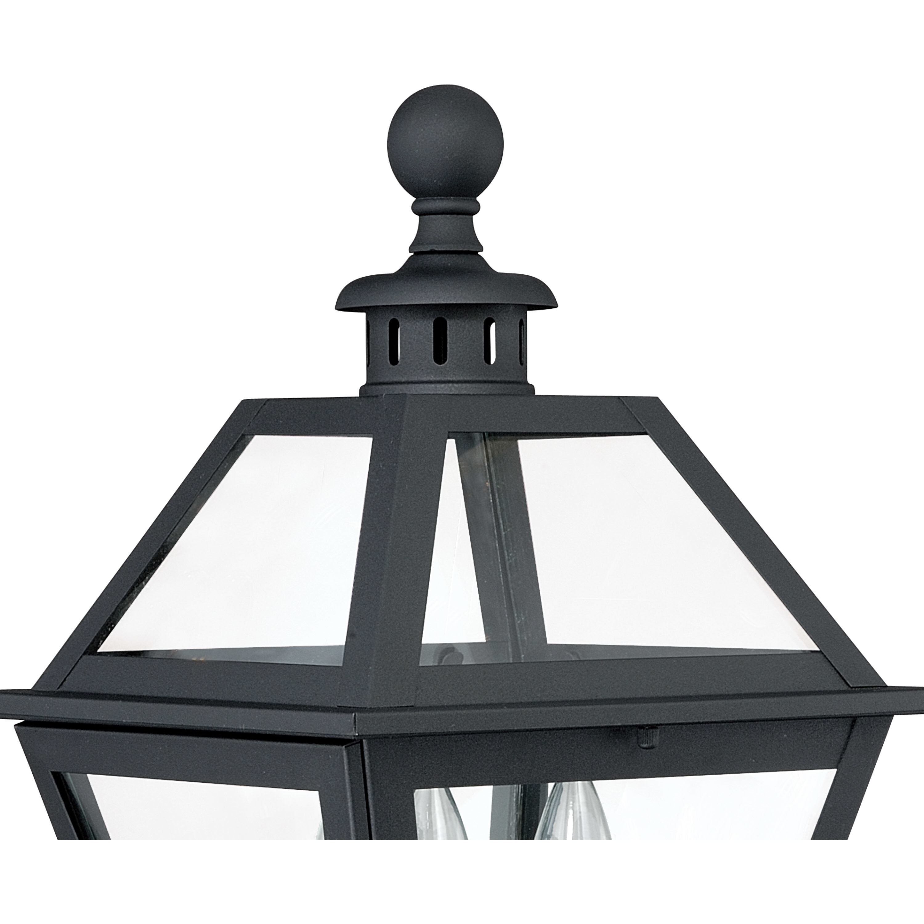 Nottingham LED 19.75 inch Textured Black Outdoor Post