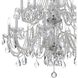 Traditional Crystal 16 Light 37 inch Polished Chrome Chandelier Ceiling Light in Clear Hand Cut