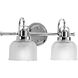 Archie 2 Light 17 inch Polished Chrome Bath Vanity Wall Light