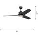 Colgin 56 inch Satin Brass with Matte White ABS Blades Ceiling Fan