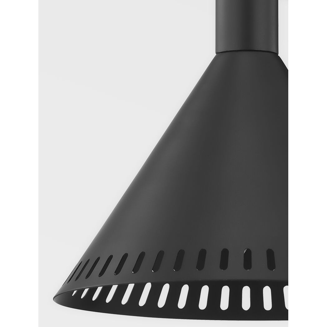 Atticus 1 Light 9 inch Satin Black Wall Sconce Wall Light