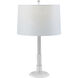 Empire 30 inch Nickel Plated Table Lamp Portable Light, TA Illuminations