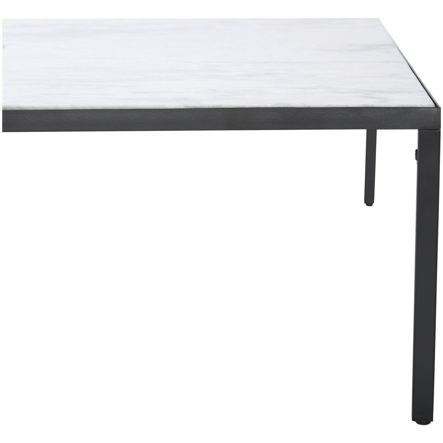 Yeva 40 X 15 inch Matte Black Coffee Table