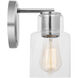 Drew & Jonathan Sayward 1 Light 5 inch Chrome Sconce Wall Light
