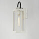 Nassau Vivex 1 Light 16 inch White / Black Outdoor Wall Mount