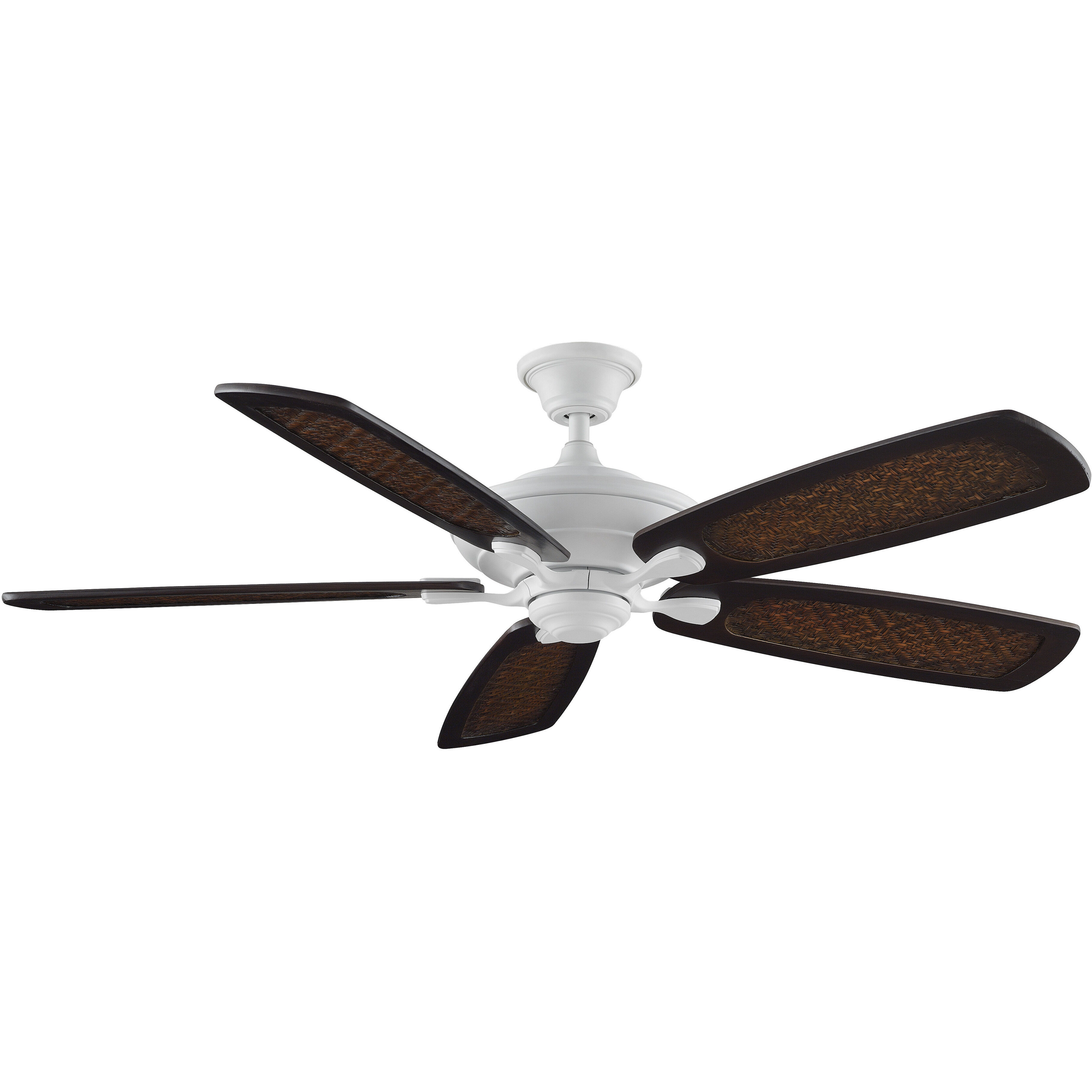 myFanimation Dark Walnut 26.38 inch Each Fan Blades