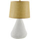 Mervans 25 inch 100 watt Painted Accent Table Lamp Portable Light