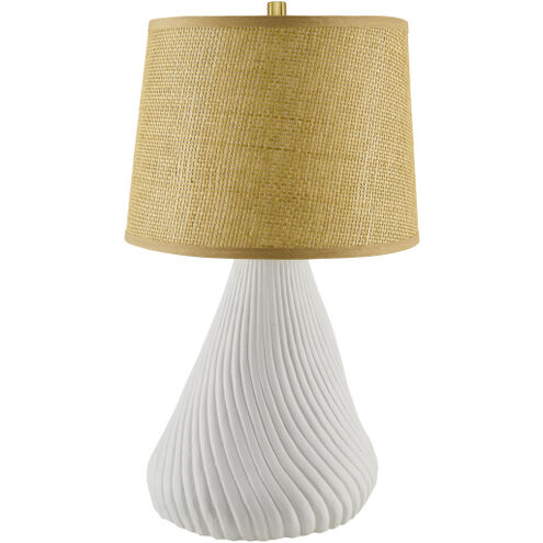Mervans 25 inch 100 watt Painted Accent Table Lamp Portable Light