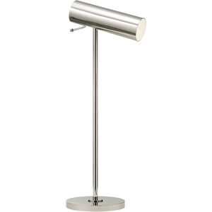 AERIN Lancelot 20.5 inch 4.50 watt Polished Nickel Desk Lamp Portable Light