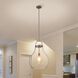 Mansfield 1 Light 18 inch Champagne Gold Pendant Ceiling Light