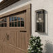 Lundon 3 Light 28.25 inch Olde Bronze Outdoor Wall Light