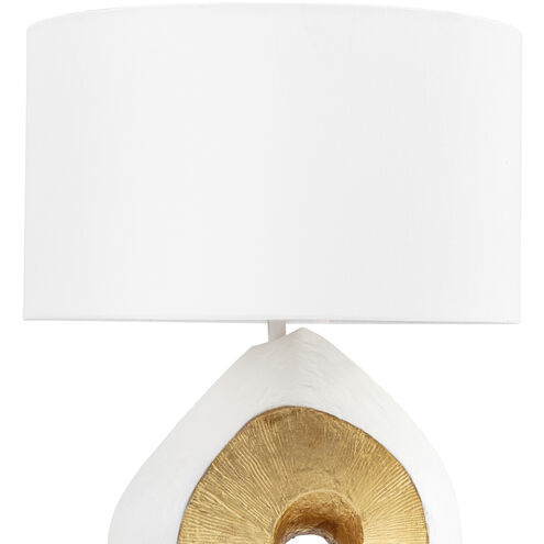 Tristan 25.5 inch 150.00 watt White Table Lamp Portable Light