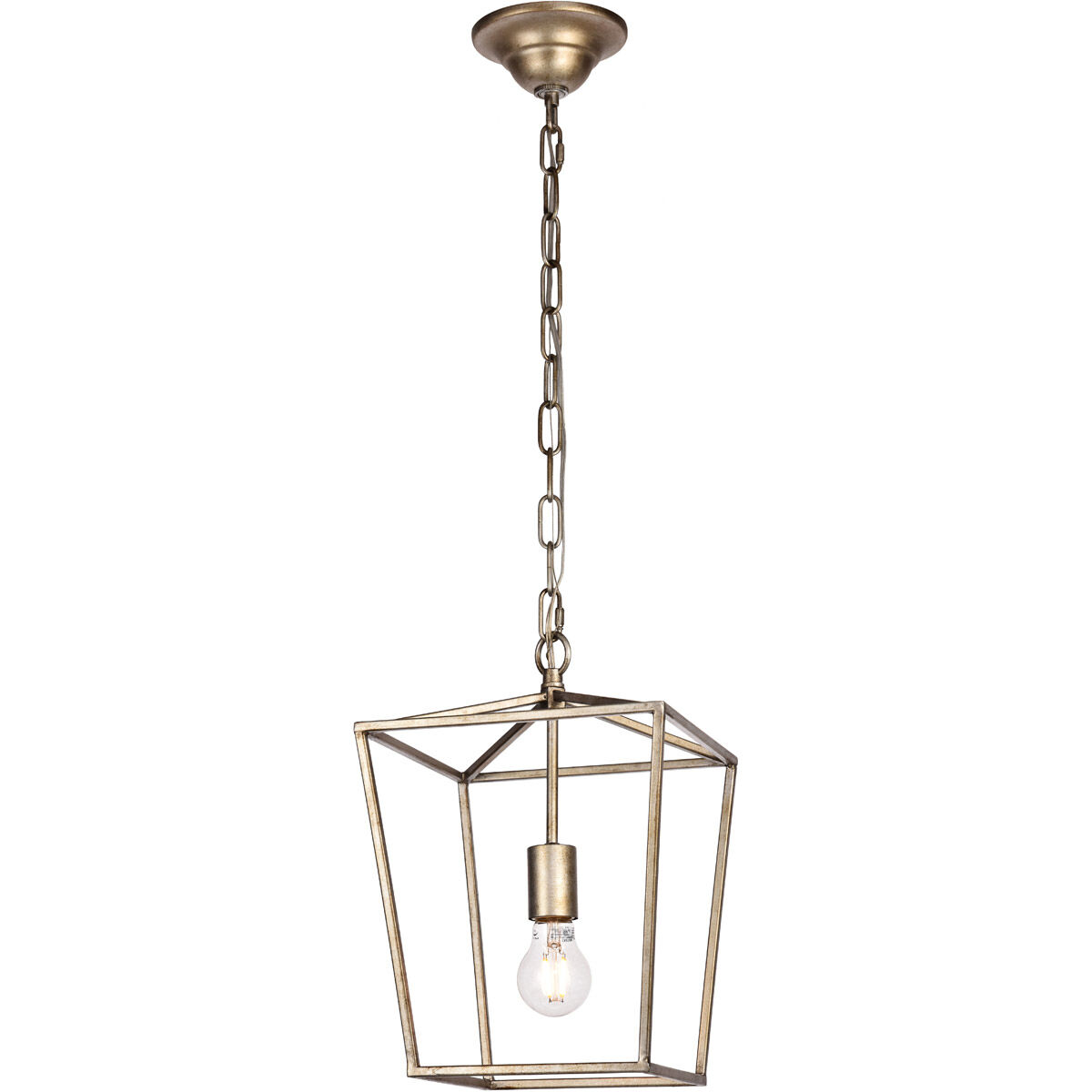 Maddox 1 Light 10 inch Vintage Sliver Pendant Ceiling Light