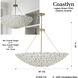 Coastlyn 8 Light 36 inch Legacy Brass Pendant Ceiling Light