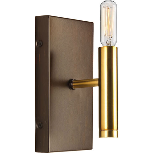 Draper 1 Light 5 inch Antique Bronze Bath Vanity Wall Light