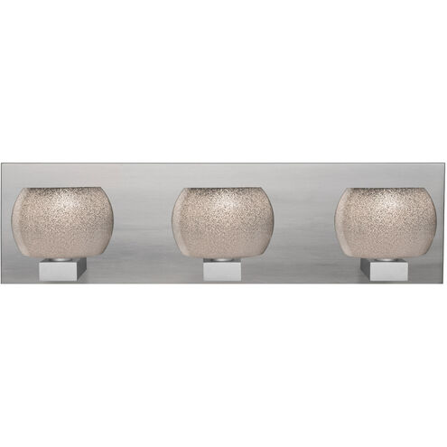 Keno 3 Light Satin Nickel Vanity Light Wall Light