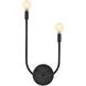 Cora Sconce Wall Light in Black