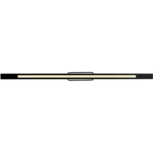 Himalayas LED 62 inch Black Island/Pool Table Light Ceiling Light