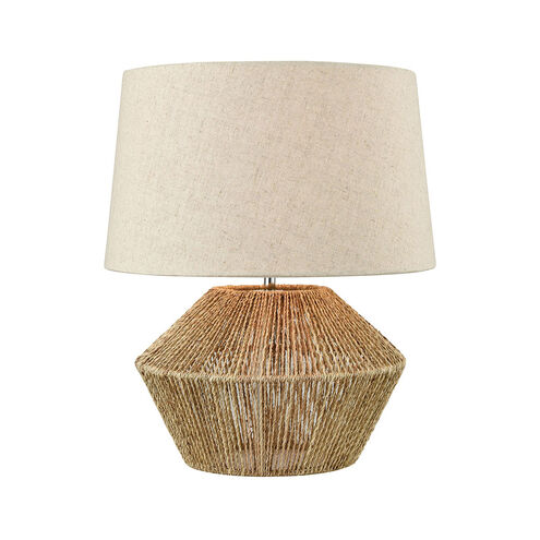 Alhambra Ct 20 inch 60 watt Natural Table Lamp Portable Light