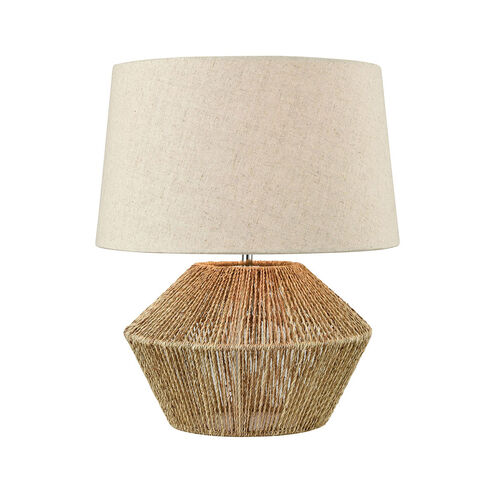 Alhambra Ct 19.5 inch 60 watt Natural Table Lamp Portable Light