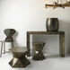 Realm 18 X 17 inch Acid Washed Metal Side Table
