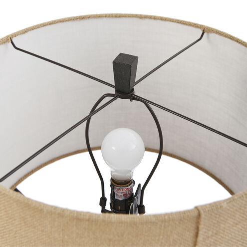Tipton Farmhouse 61 inch 150.00 watt Bronze Metal Lamp Body/Base Floor Lamp Portable Light