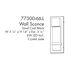 Sol Outdoor Wall Sconce in Sand Coal, Great Outdoors