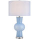 Duende 29.5 inch 150 watt Blue and Clear Table Lamp Portable Light